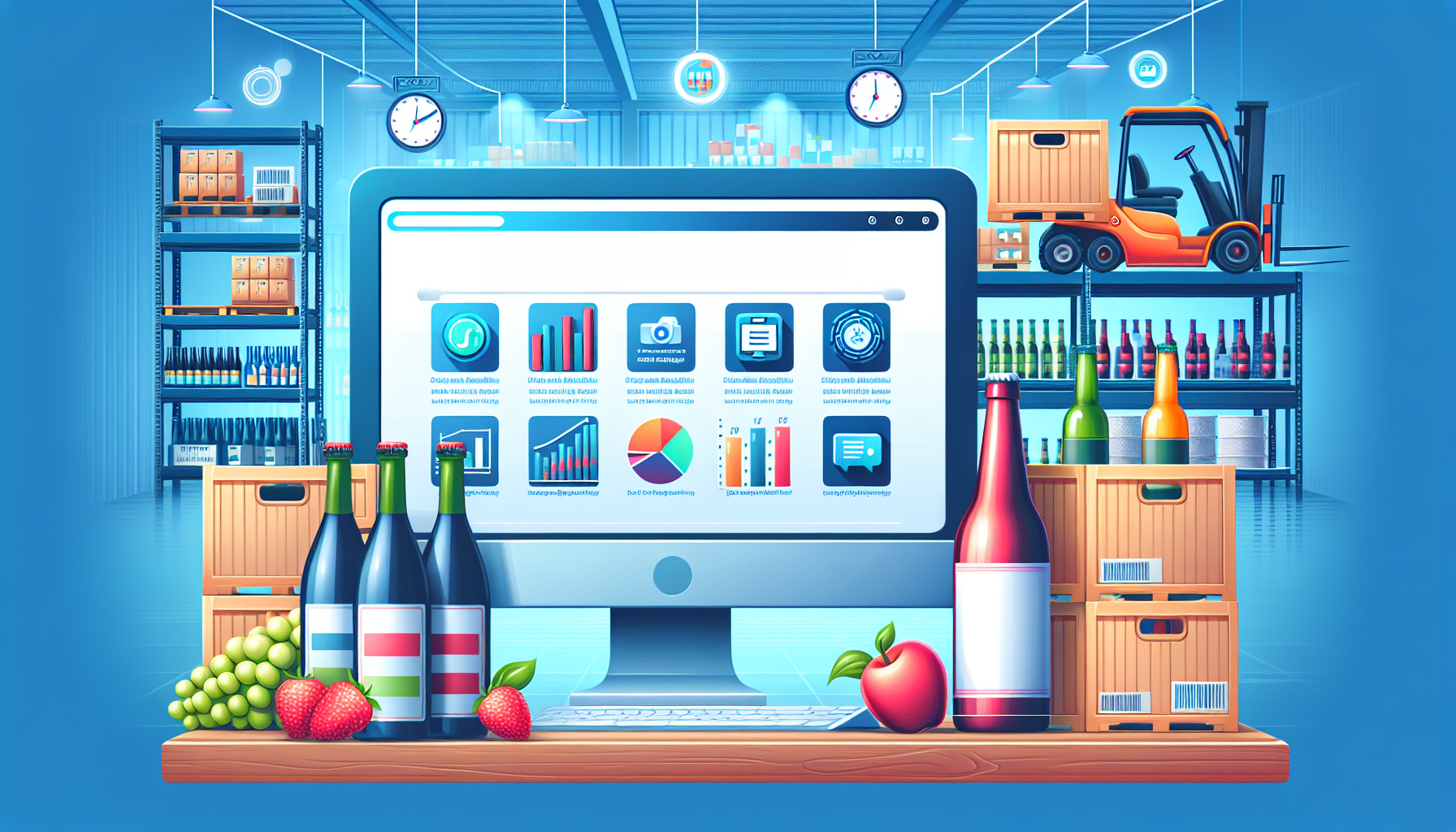 Asset tracking software for beverage distributors
