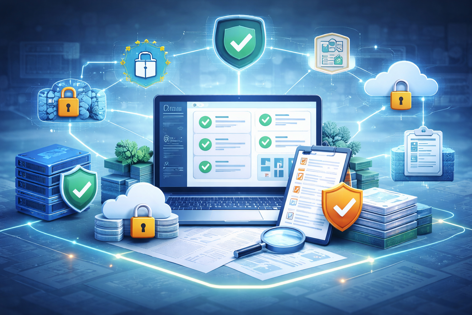 Verified field execution records connected through a centralized system of record